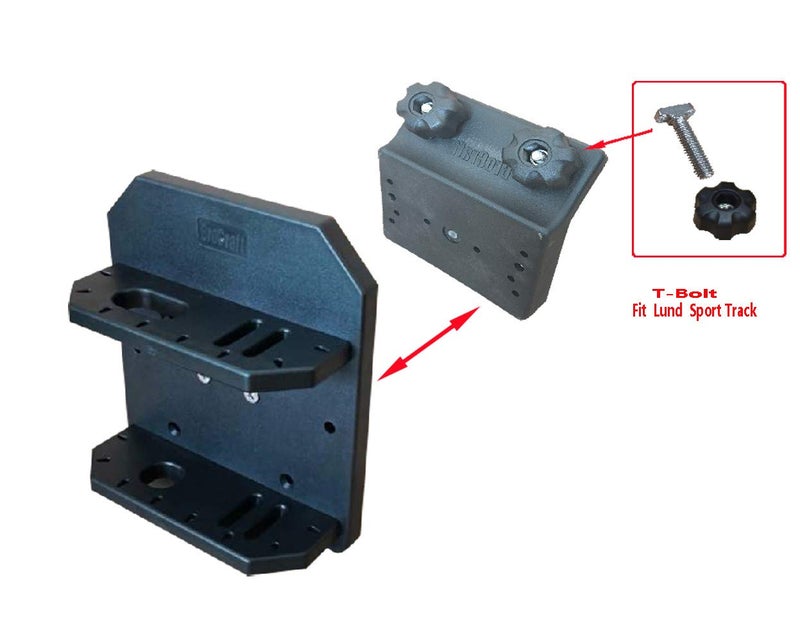 Brocraft Boat 45 Degree Track System Tool Holder/Lund Boat Knife and Plier Holder Rig Holder - Image 2